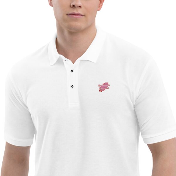 Polo logo Brodé "En attendant le weekend"