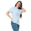 T-shirt classique unisexe brodé "En attendant le weekend"+ impression dos – Image 2