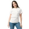 T-shirt classique unisexe brodé "En attendant le weekend"+ impression dos – Image 31