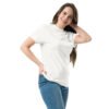 T-shirt classique unisexe brodé "En attendant le weekend"+ impression dos – Image 32