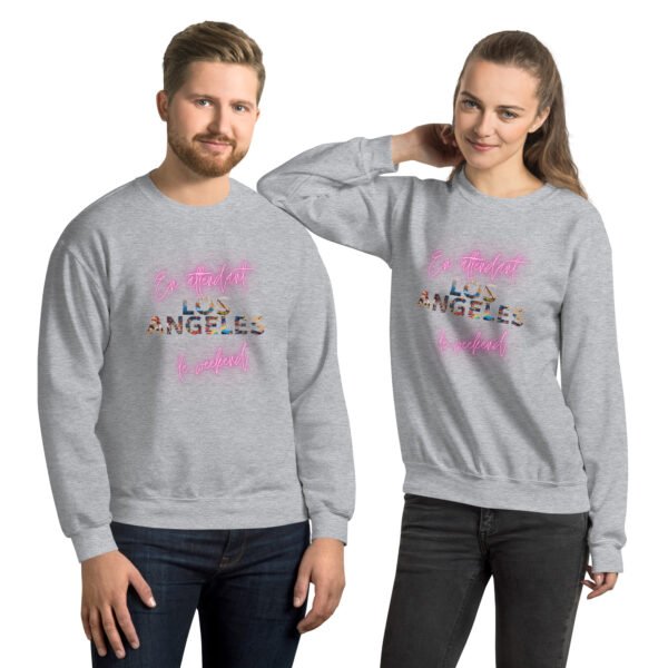 Sweat Unisexe "En attendant le weekend" LOS ANGELES