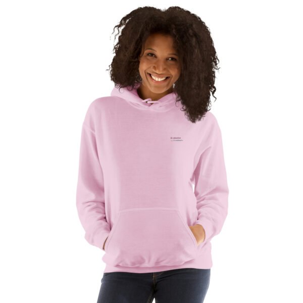 Sweat à capuche Unisexe Brodé "En attendant le weekend" + impression dos – Image 25
