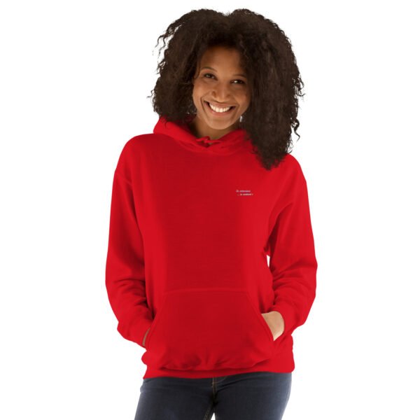 Sweat à capuche Unisexe Brodé "En attendant le weekend" + impression dos – Image 10