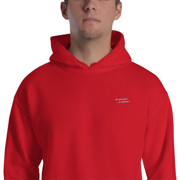 Sweat à capuche Brodé "En attendant le weekend" + impression dos – Image 11