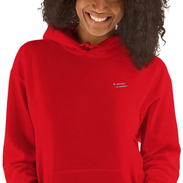 Sweat à capuche Unisexe Brodé "En attendant le weekend" + impression dos – Image 11
