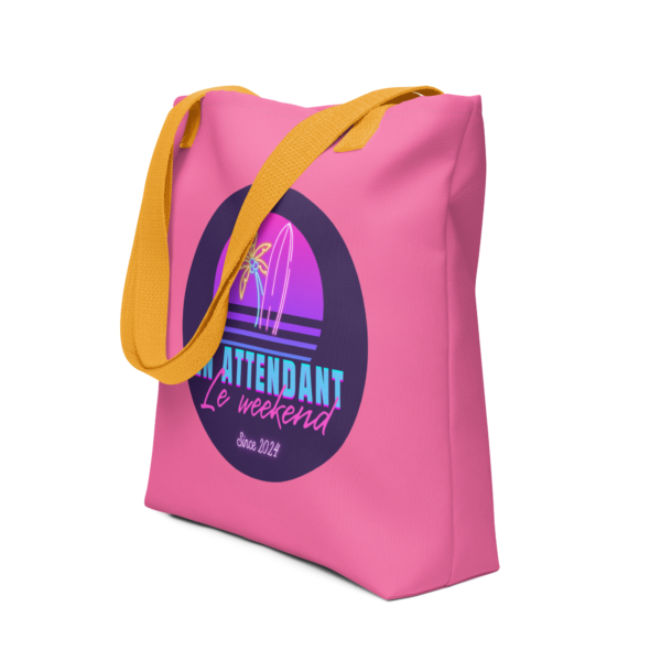 Tote bag "En attendant le weekend"
